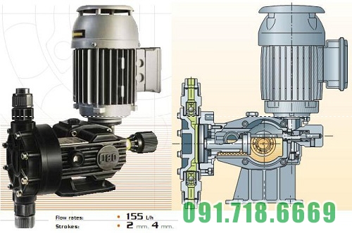 Cấu tạo bơm định lượng